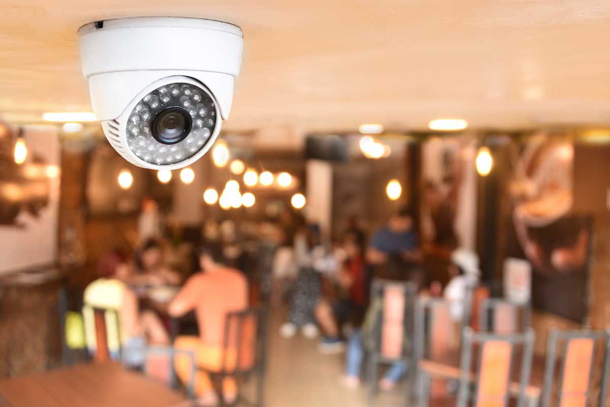 Videoüberwachung im Innenraum erhältlich bei Benz-Alarm GmbH Sicherheitssysteme